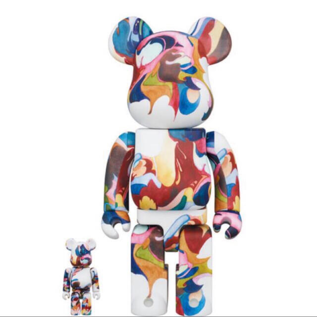 フィギュアBE@RBRICK Nujabes ヌジャベス 400％&100% ベアブリック