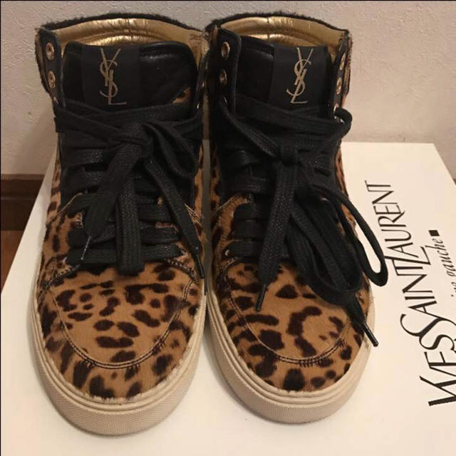 Saint Laurent - YSL ハラコ スニーカー イヴ・サンローランの通販 by meeeee shop｜サンローランならラクマ