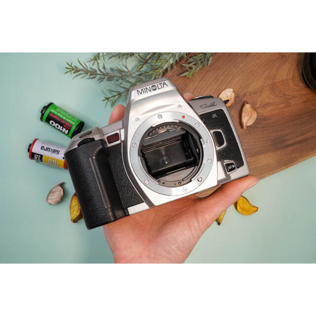 動作品】Minolta α Sweet フィルムカメラ 名機 パワーズーム