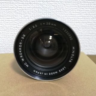 コニカミノルタ(KONICA MINOLTA)のミノルタ MC W.ROKKOR-SG 28mm f3.5　フィルター径67mm(レンズ(単焦点))