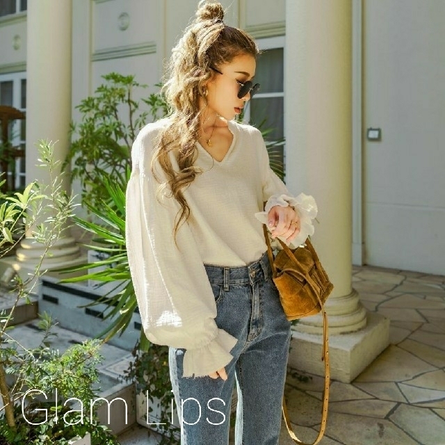 新品 Glam Lips コットンスキッパーシャツ www.metka-egn.com