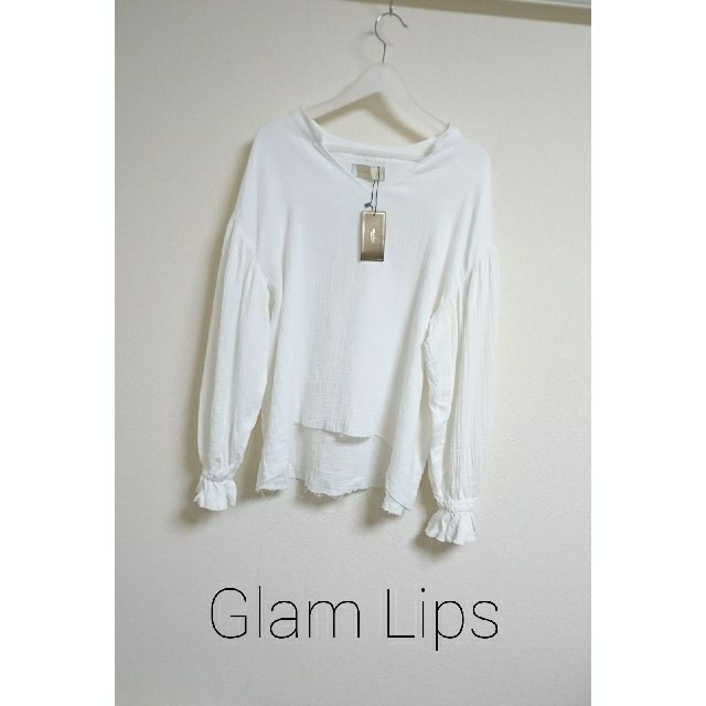 room306 CONTEMPORARY(ルームサンマルロクコンテンポラリー)の新品 Glam Lips コットンスキッパーシャツ レディースのトップス(シャツ/ブラウス(長袖/七分))の商品写真