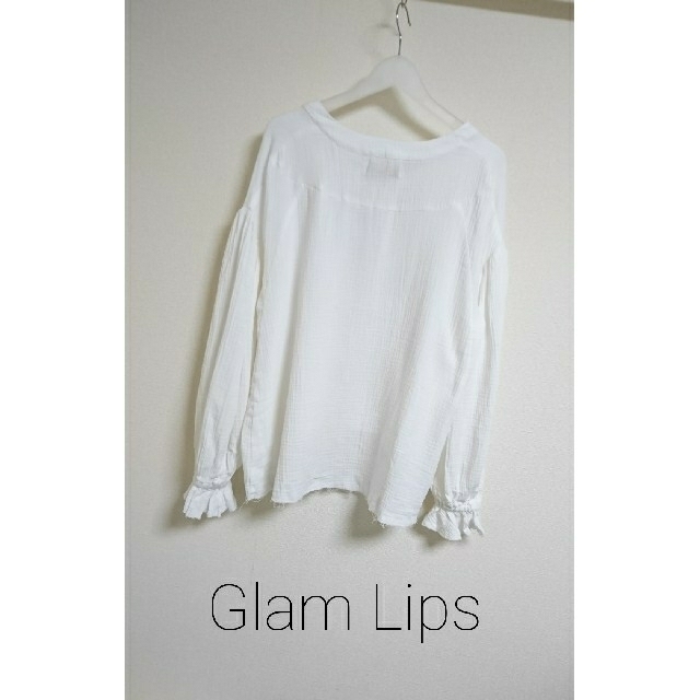 room306 CONTEMPORARY(ルームサンマルロクコンテンポラリー)の新品 Glam Lips コットンスキッパーシャツ レディースのトップス(シャツ/ブラウス(長袖/七分))の商品写真