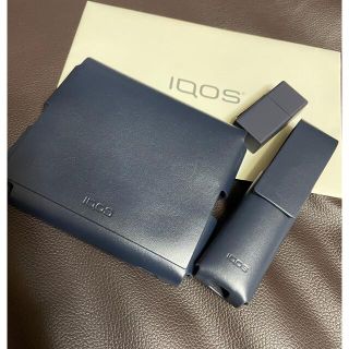 アイコス(IQOS)のiQOS3 DUO マルチ 純正 レザーケース iQOS3 レザーフォリオ 灰皿(タバコグッズ)