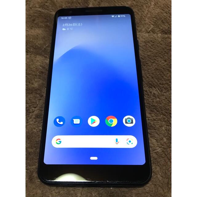 Google Pixel(グーグルピクセル)のGoogle  pixel3a  SoftBank スマホ/家電/カメラのスマートフォン/携帯電話(スマートフォン本体)の商品写真