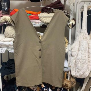 c.t.plage 2way ロングジレ ベスト マフラー