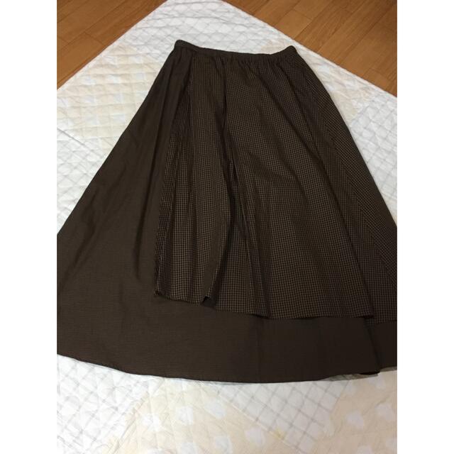 STUDIO CLIP(スタディオクリップ)の《kazumiさんコラボ》 自由着回しスカート  レディースのワンピース(ロングワンピース/マキシワンピース)の商品写真
