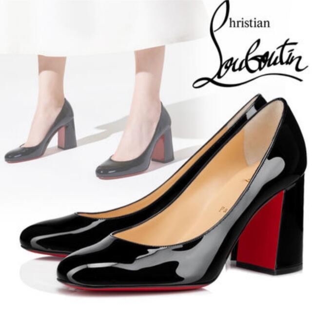 Christian Louboutin(クリスチャンルブタン)のルブタン　baobab パンプス  パテント　ヒール レディースの靴/シューズ(ハイヒール/パンプス)の商品写真