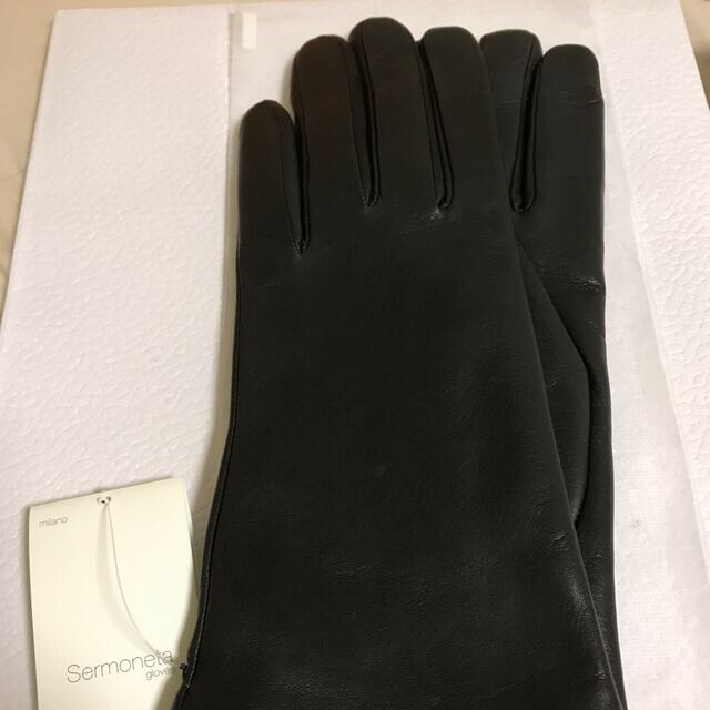 先行販売商品 GLOVES グローブス 本革 手袋 ラビットファー  新品未使用❗ 手袋/アームカバー