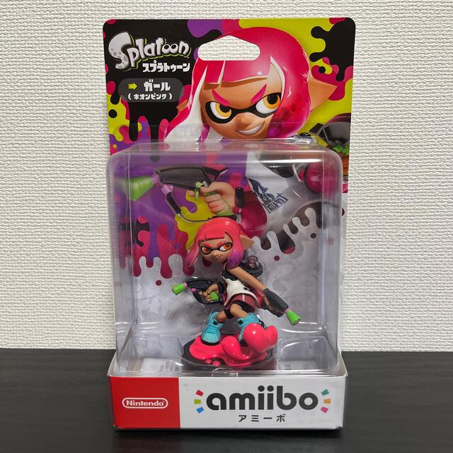 amiibo スプラトゥーン　ガール（ネオピンク）