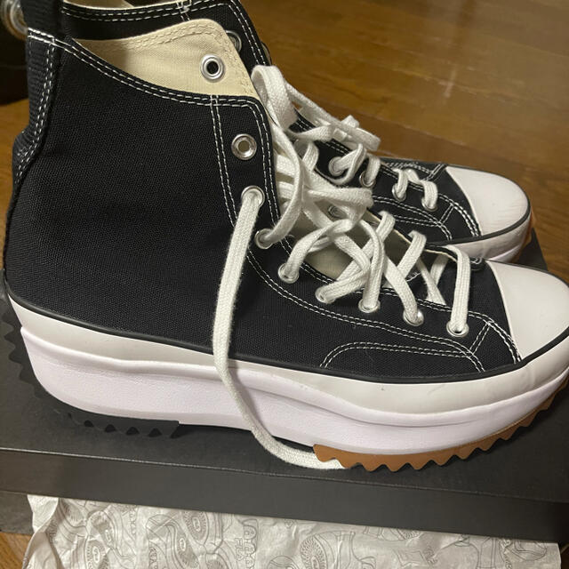 CONVERSE - コンバース 黒 ランスターハイク ハイカット 28cm ブラック