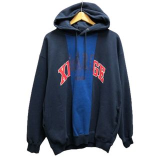 エクストララージ(XLARGE)のエクストララージ X-LARGE パーカー スウェット L 紺 ネイビー(パーカー)