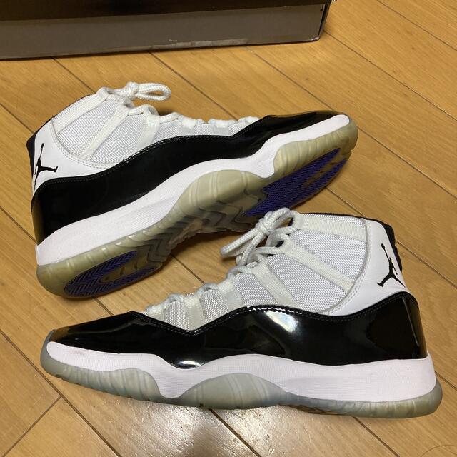 鑑定済 NIKE AIR JORDAN 11 CONCORD 28.0