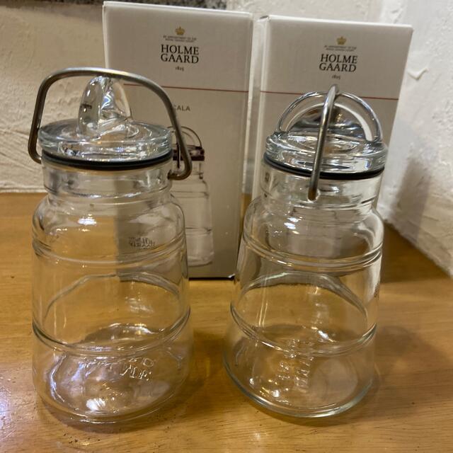 iittala(イッタラ)のホルムガード　スカーラ　ジャー　200ml ２つセット　セレブレイト　フローラ インテリア/住まい/日用品のキッチン/食器(食器)の商品写真