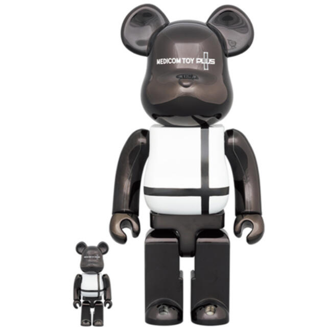 BE@RBRICK BLACK CHROME Ver.  100％ ＆ 400％