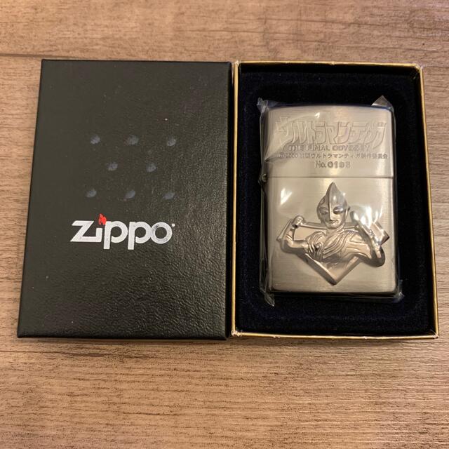 激レア】ウルトラマンティガ 映画公開記念 ZIPPO シリアルNO入り