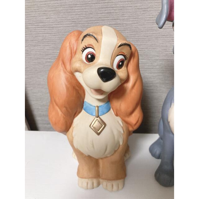 Disney わんわん物語 レディ&トランプ セット 陶器フィギュア 加藤工芸 Disney わんわん物語 レディ&トランプ セット 陶器フィギュア 加藤工芸