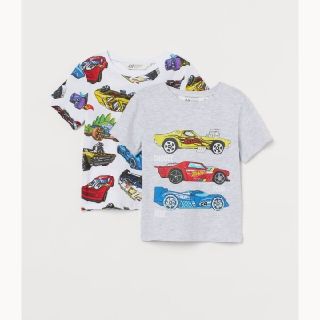 エイチアンドエム(H&M)の新品２枚組★半袖Tシャツ２枚組(Tシャツ/カットソー)