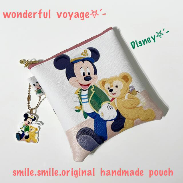 ☆wonderful  voyage☆ミニポーチ☆PI