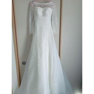 ウェディングドレス　ウエディングドレス カラードレス　用　ボレロ 長袖　結婚式 (ボレロ)