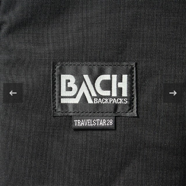 バッハ　bach リュック　黒リュック　トラベルスター28L　バックパック 3