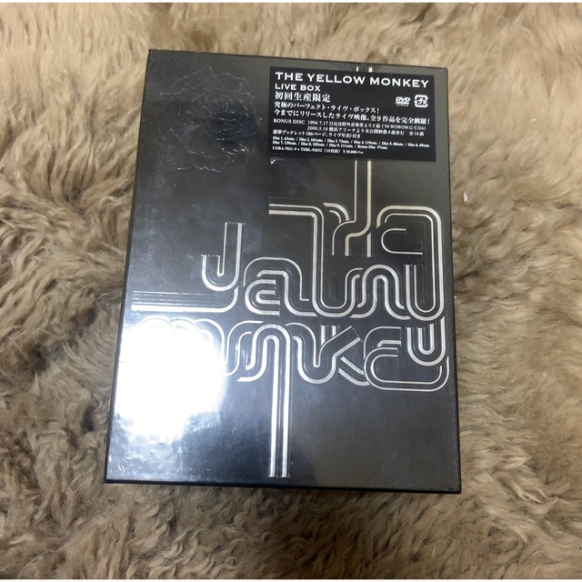 新品未開封　THE YELLOW MONKEY 初回限定生産ライブDVD10枚組
