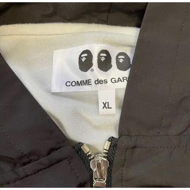 A BATHING APE(アベイシングエイプ)のBAPE × コムデギャルソン　コラボジャケット メンズのジャケット/アウター(ナイロンジャケット)の商品写真