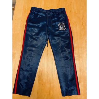 グッチ(Gucci)のGUCCI NY YANKEES トラックパンツ ジャージ(その他)