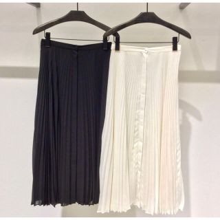 ー品販売 Theory プリーツロングスカート 18SS ロングスカート