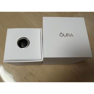 Oura Ring(2世代) HeritageシルバーUS7(リング(指輪))