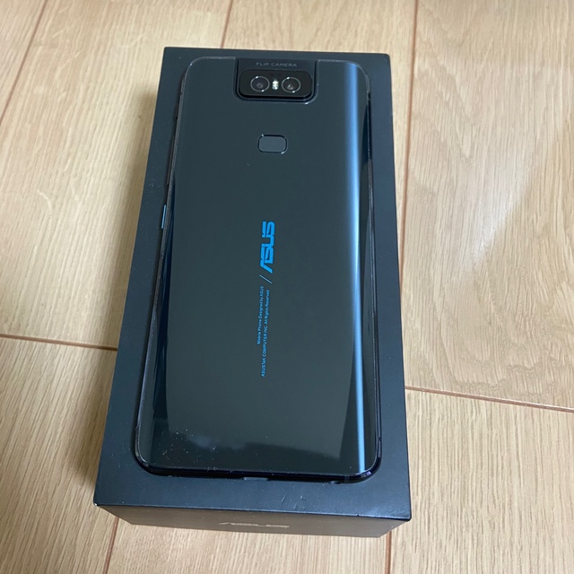 スマートフォン/携帯電話ZenFone 6ミッドナイトブラック 128 GB SIMフリー