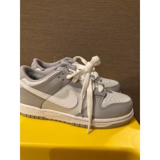 ナイキ(NIKE)のNIKE DUNK LOW  キッズ18.5cm(スニーカー)