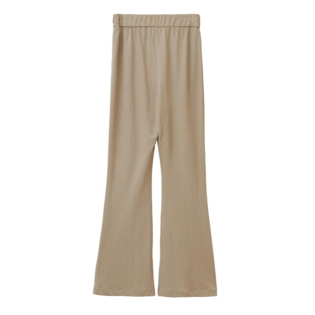 カジュアルパンツclane クラネ　SOFT JERSEY FLARE PANTS パンツ