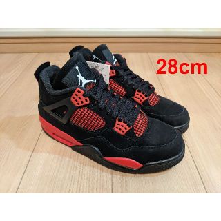 ナイキ(NIKE)のNike Air Jordan 4 Red Thunder 28cm 新品未使用(スニーカー)