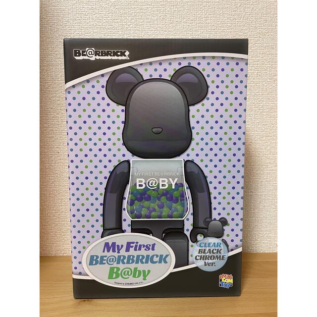 BE@RBRICK(ベアブリック)のMY FIRST BE@RBRICK B@BY CLEAR BLACK エンタメ/ホビーのフィギュア(その他)の商品写真