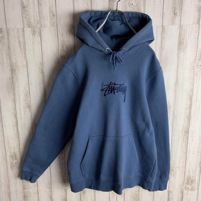 希少　stussy 90年代の総柄パーカー