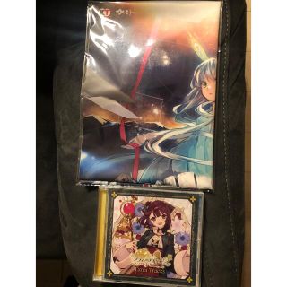 ソフィーのアトリエ2 　B3布ポスター・エクストラトラックCD  2点セット　(キャラクターグッズ)