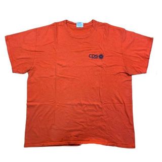 ギルタン(GILDAN)のTシャツ プリント ワンポイント オレンジ ビッグサイズ ビッグシルエット(Tシャツ/カットソー(半袖/袖なし))