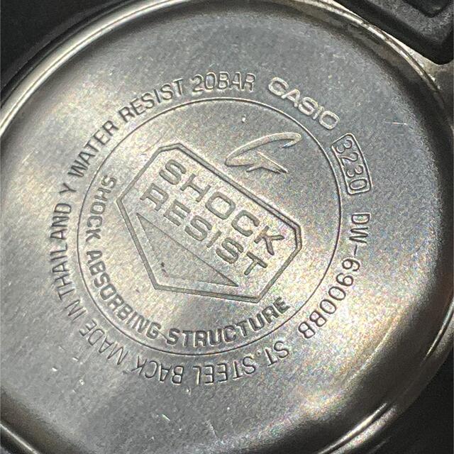 G-SHOCK(ジーショック)の7051様専用CASIO G-SHOCKDW-6900BB ブラック 中古稼働品 メンズの時計(腕時計(デジタル))の商品写真