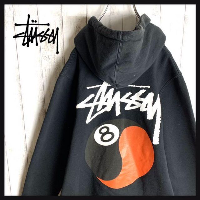 STUSSY ステューシー プリントパーカー