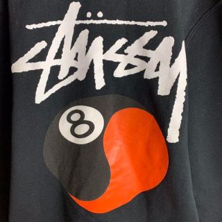 STUSSY - 【希少デザイン】ステューシー☆バックプリント パーカー