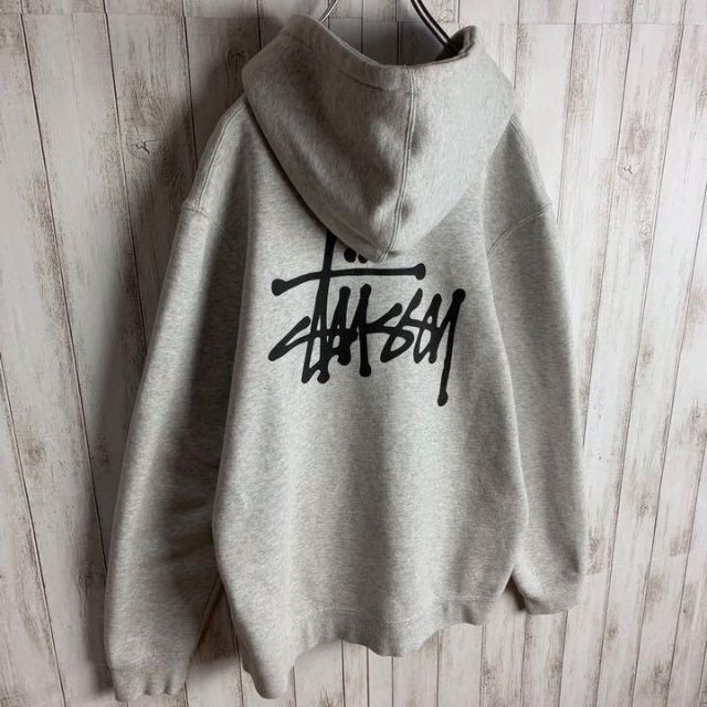 00s~10s USA製 STUSSY ステューシー バッグプリント パーカー