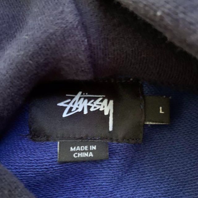 STUSSY - 【希少カラー】ステューシー☆バックプリント パーカー 入手