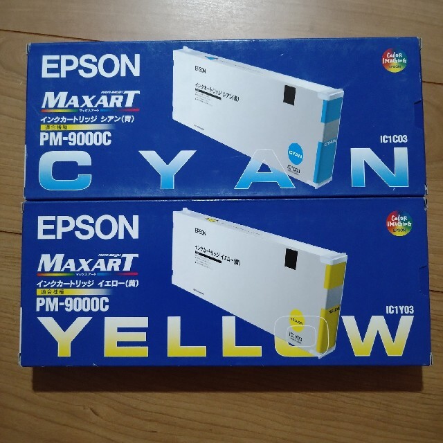 EPSON インクカートリッジ IC1Y03　IC1C03　2色