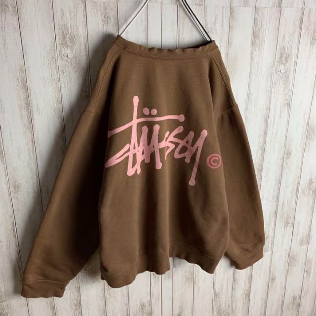 STUSSY - 【希少カラー】ステューシー☆バックプリント スウェット ...