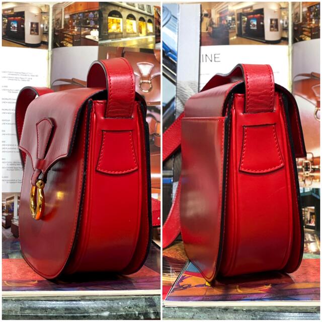 未使用 超美品 VINTAGE OLD CELINE ショルダーバッグ