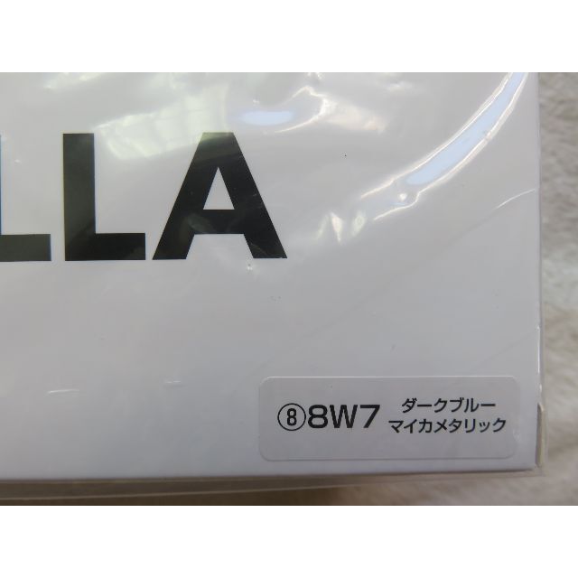 トヨタ(トヨタ)の非売品／未開封／新品 トヨタ カローラ セダン ミニカー COROLLA  青 エンタメ/ホビーのおもちゃ/ぬいぐるみ(ミニカー)の商品写真