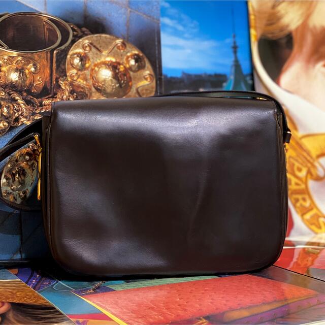 celine(セリーヌ)の激レア VINTAGE OLD CELINE クラシカル ショルダーバッグ レディースのバッグ(ショルダーバッグ)の商品写真