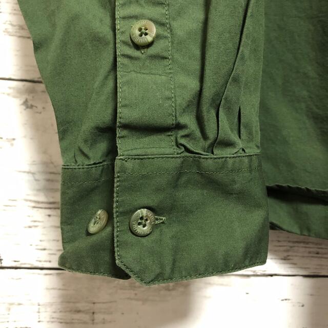 Columbia(コロンビア)の美品 PHG コロンビア 迷彩 ボタンダウン 長袖シャツ 緑 グリーン M 古着 メンズのトップス(シャツ)の商品写真