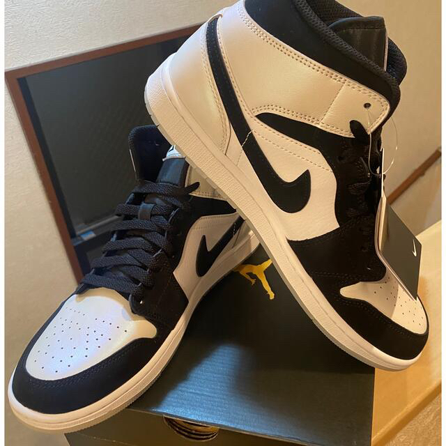 Nike Air Jordan 1 Mid "Omega/Black/White靴/シューズ